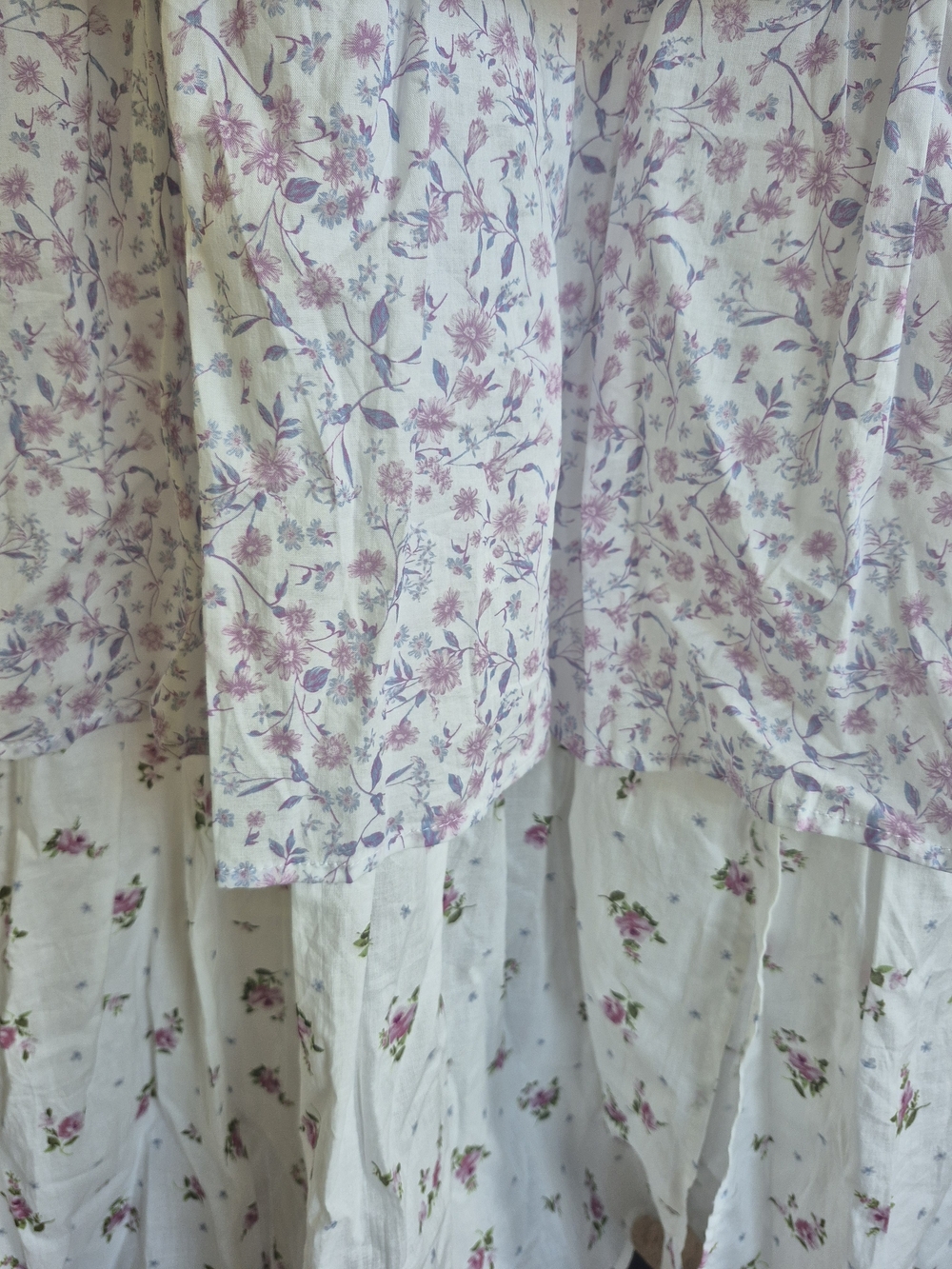 Altar'd State Pastel Floral Tiered Maxi Dress - Picture 7 of 8